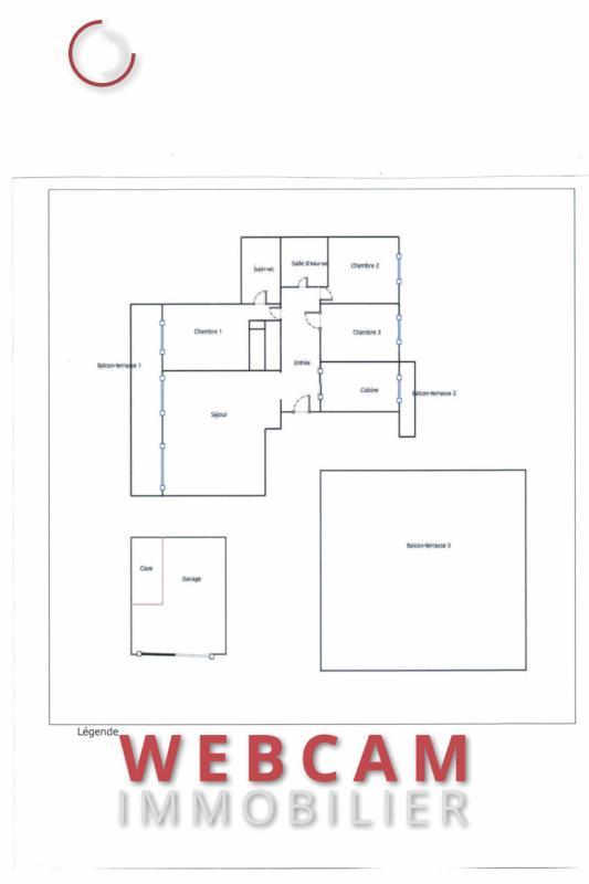 Appartement - 90 m² - 4 pièces