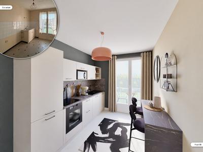 Appartement - 65 m² - 3 pièces