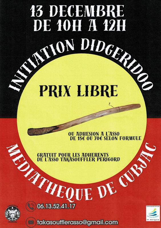 Initiation au didgeridoo