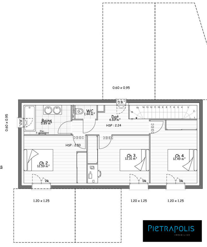 Maison - 131 m² - 5 pièces