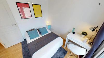 Chambre - 9 m² - 4 pièces