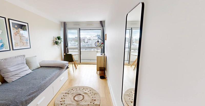 Appartement - 11 m² - 1 pièce