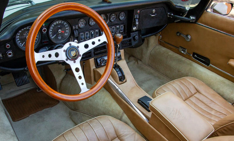 Jaguar E-Type cabriolet matching number