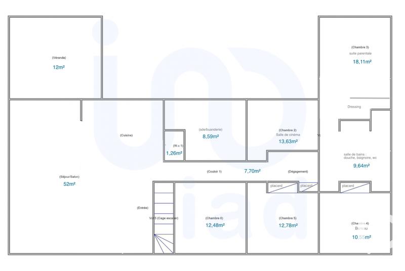 Maison - 150 m² - 7 pièces