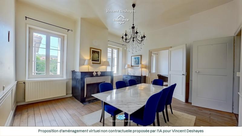 Appartement ancien - 86 m² - 3 pièces