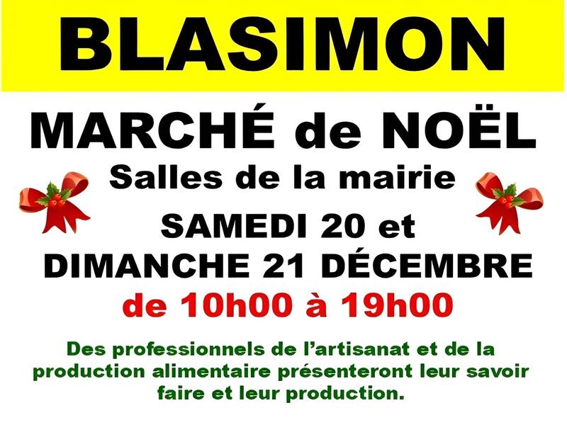 Marché de Noël de Blasimon
