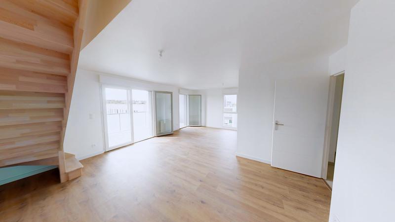 Duplex - 89 m² - 4 pièces