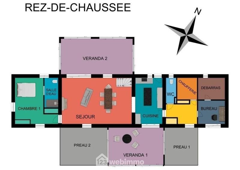 Maison - 245 m² - 8 pièces