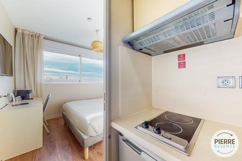 Studio - 17 m² - 1 pièce