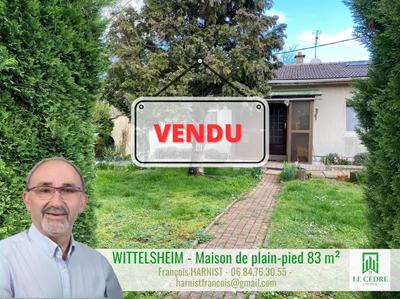 Maison - 83 m² - 4 pièces