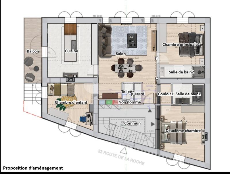 Loft - 107 m² - 4 pièces