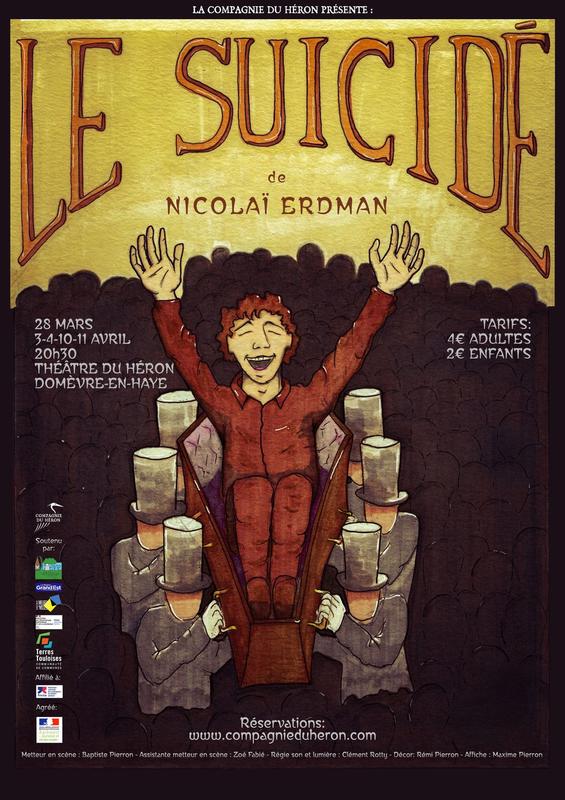 Théâtre - "Le Suicidé" - Compagnie du Héron
