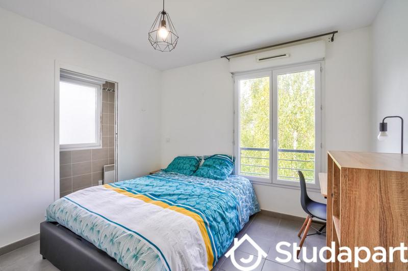 Chambre - 9 m² - 1 pièce