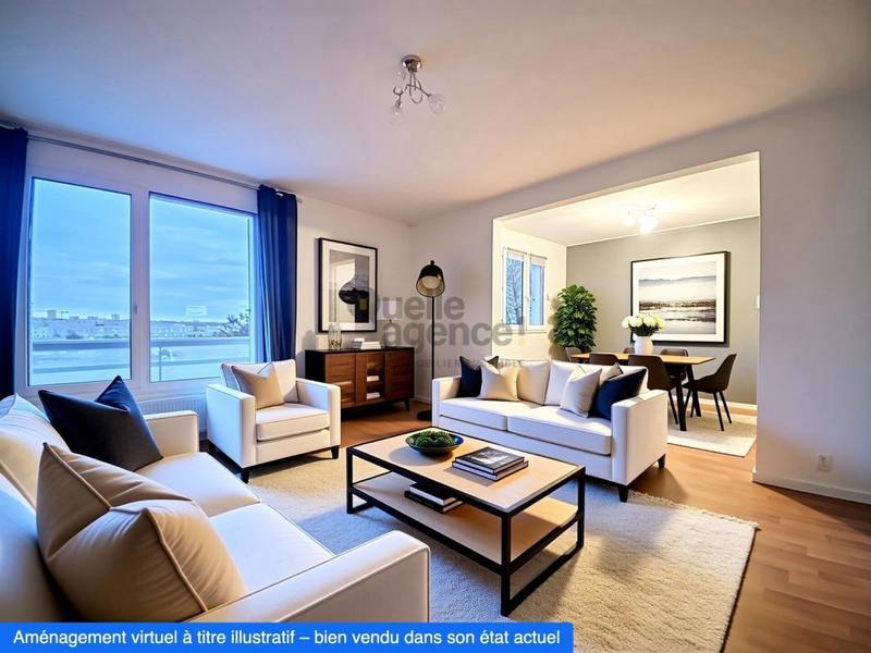 Appartement - 80 m² - 3 pièces