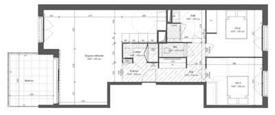 Appartement - 73 m² - 3 pièces