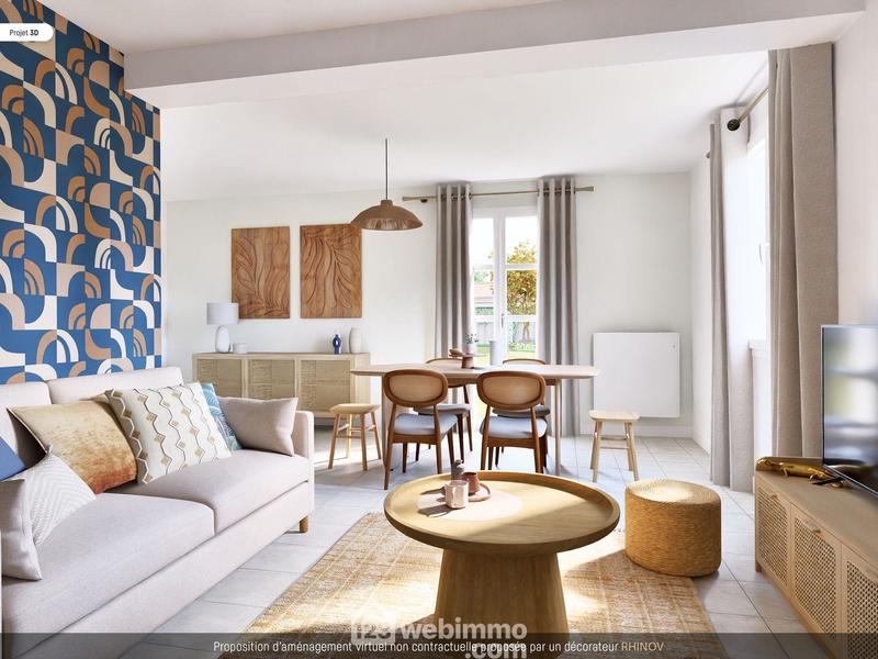 Maison - 113 m² - 5 pièces