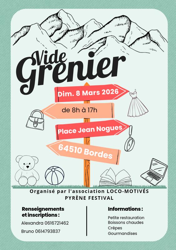 Vide grenier du pyrène festival