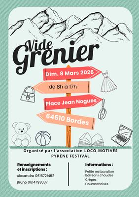 Vide grenier du pyrène festival