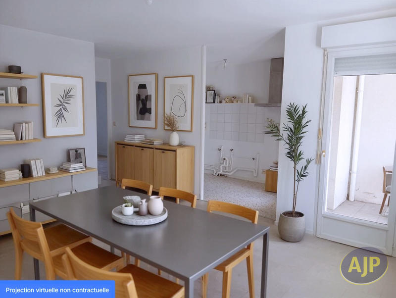 Appartement - 49 m² - 2 pièces