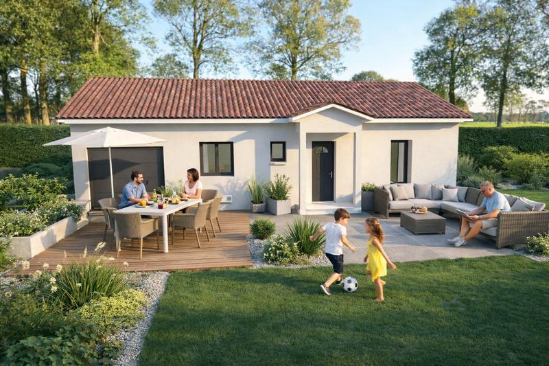 Maison - 94 m² - 4 pièces