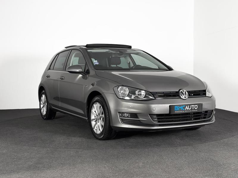 Volkswagen Golf 7 Lounge Tsi 110ch Toit Ouvrant Gps Regul Camera Keylessgo Clim Tel 110 Ch