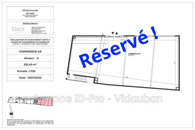 Local commercial - 252 m²