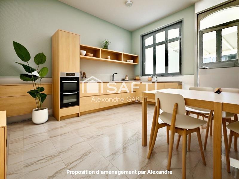 Maison - 104 m² - 6 pièces