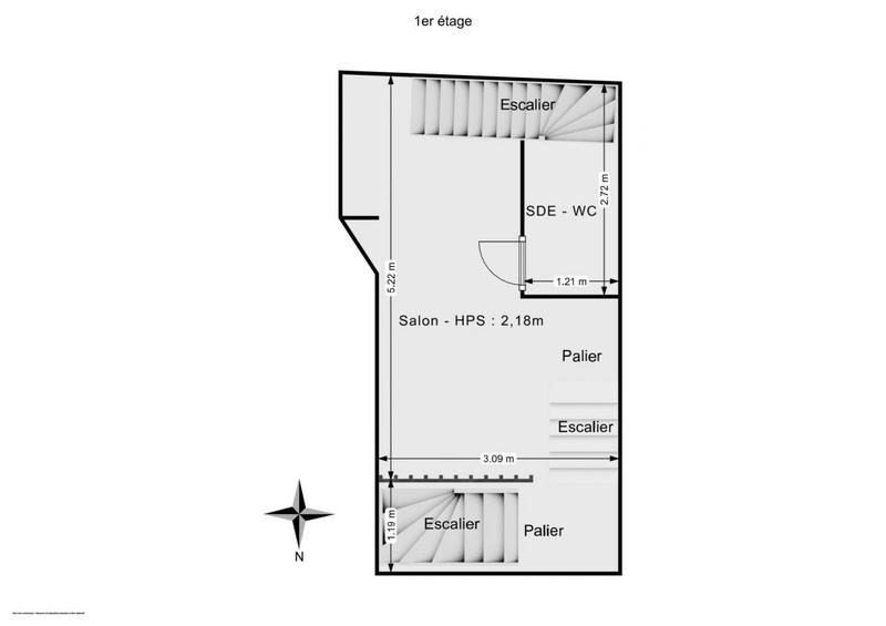 Appartement - 87 m² - 5 pièces