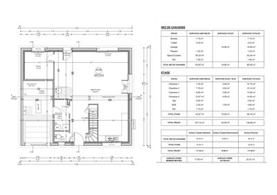 Maison - 110 m² - 4 pièces