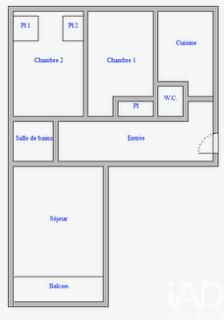 Appartement - 58 m² - 3 pièces