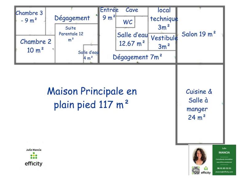 Maison - 295 m² - 10 pièces