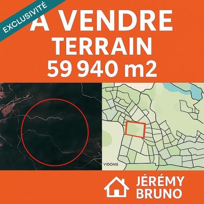 Terrain - 59 940 m²