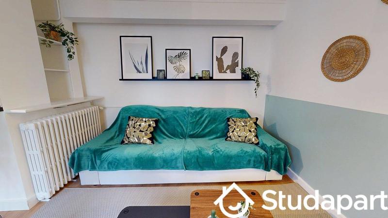 Chambre - 9 m² - 1 pièce