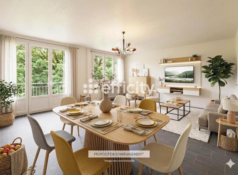 Appartement - 70 m² - 3 pièces