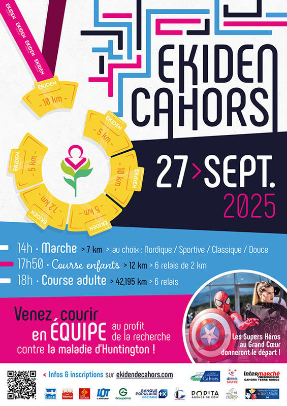 Ekiden de Cahors - Course