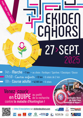 Ekiden de Cahors - Course