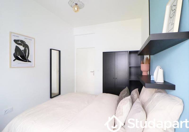 Chambre - 12 m² - 1 pièce