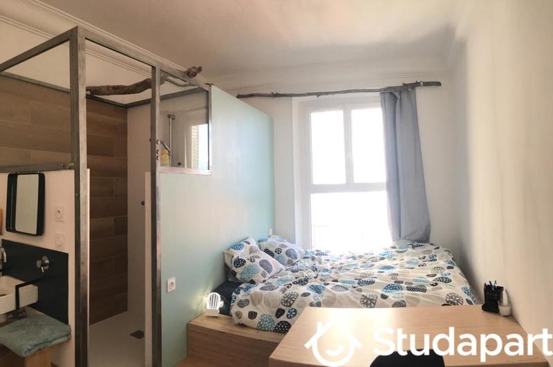 Chambre - 17 m² - 1 pièce