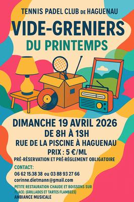 Vide greniers du printemps