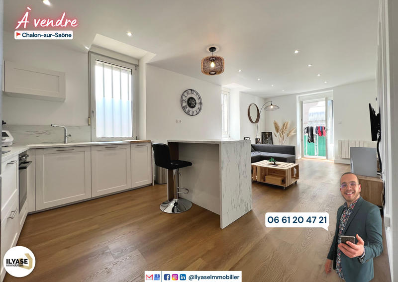 Appartement - 58 m² - 2 pièces