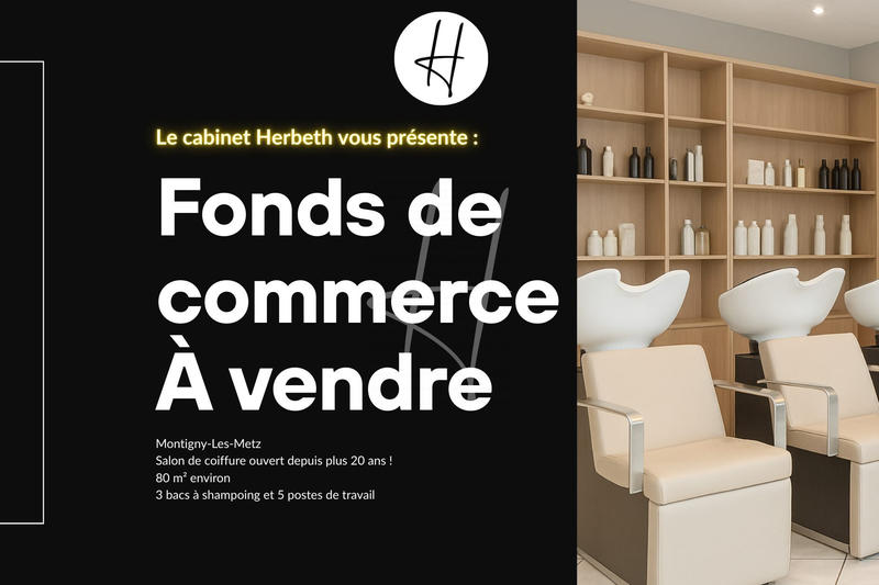 Fonds de commerce - 80 m²