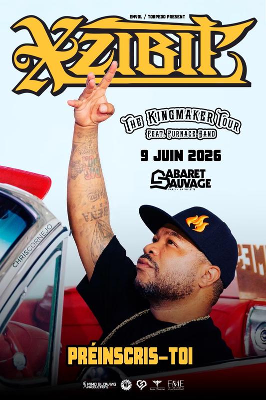 Xzibit en concert à Paris