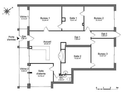 Local commercial - 130 m²