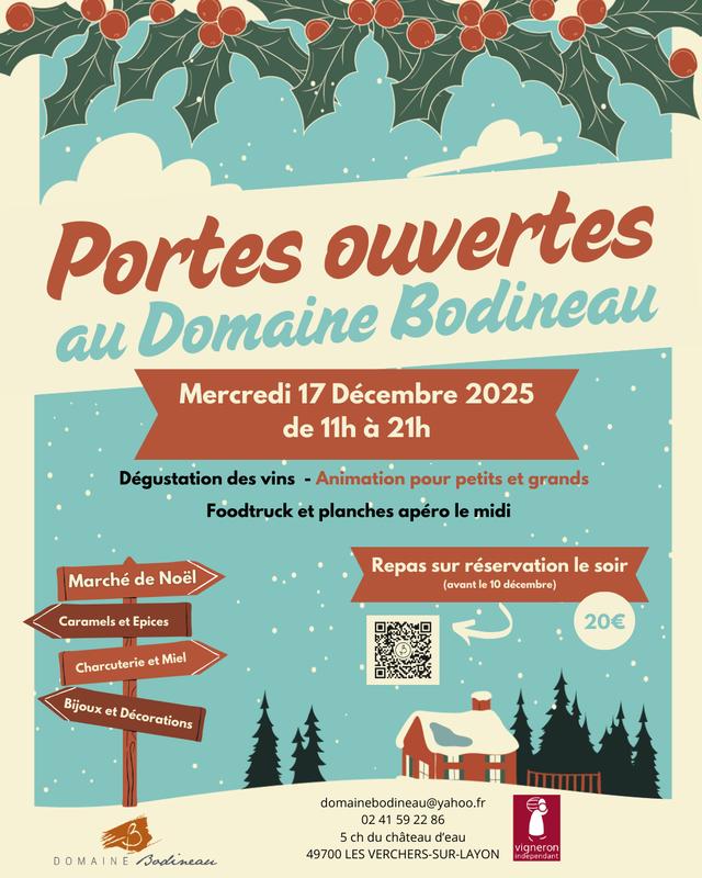 Portes Ouvertes d'Hiver - Domaine Bodineau