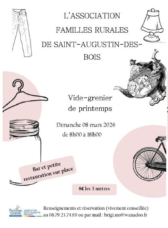 Vide grenier de printemps