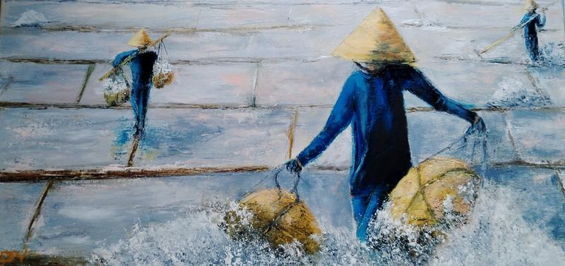 Exposition | Marie-Louise Dang Van &amp; Melitta Felten  - Peinture