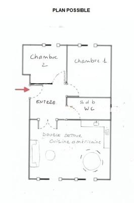 Appartement - 57 m² - 3 pièces