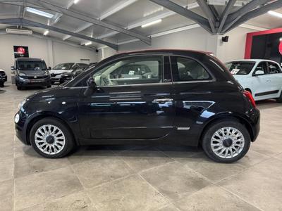 Fiat 500 Cabriolet 0.9i TwinAir - 85 2018 Lounge Phase 2 / Garantie 12 Mois