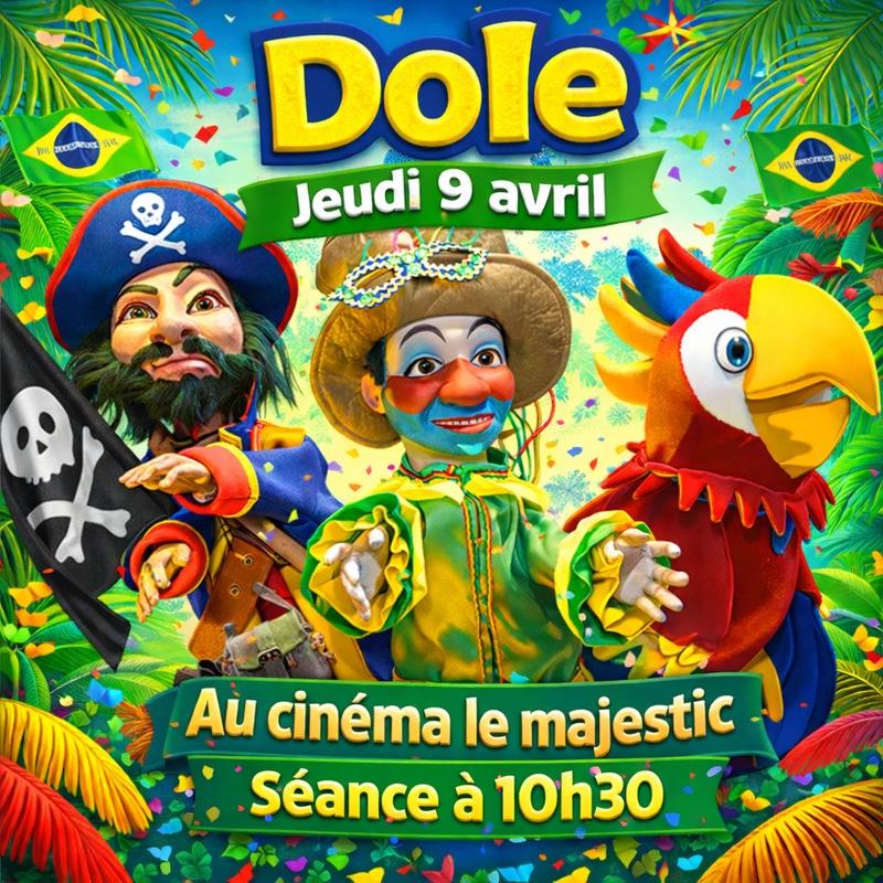 Guignol Rhône Alpes et Rio le majestueux perroquet