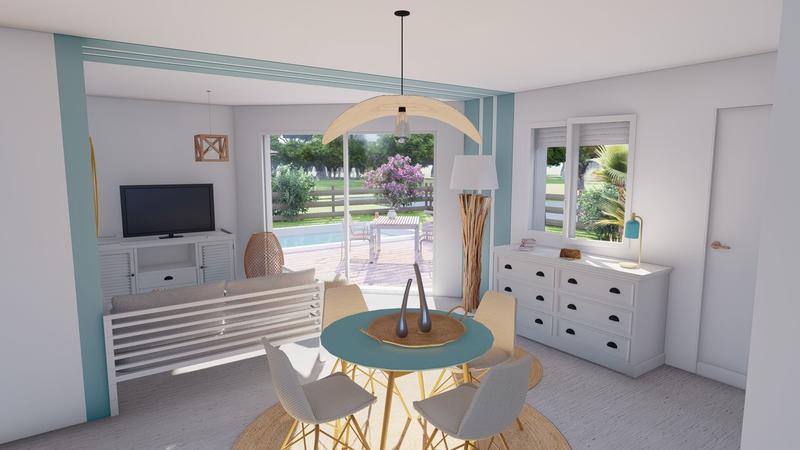 Maison - 60 m² - 3 pièces